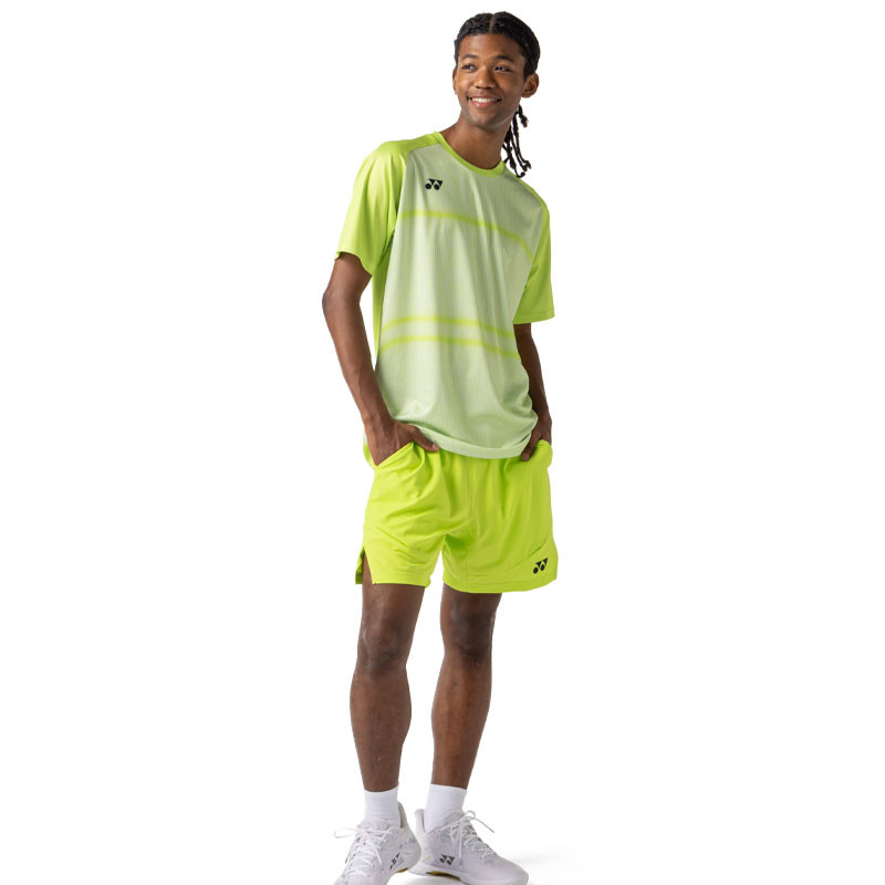 Tee-shirt tennis Yonex Line 2026 vert fluo