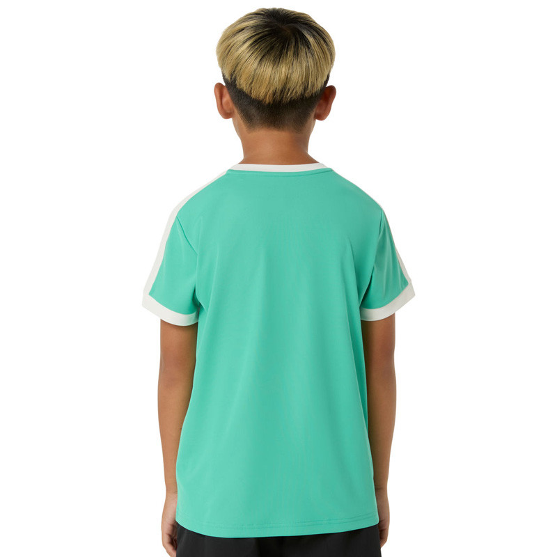 Tee-shirt de tennis junior Asics Top vert
