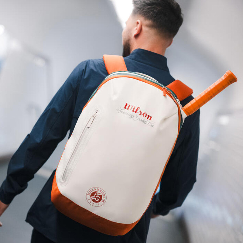 Sac à dos Wilson Backpack Roland Garros 2026 beige