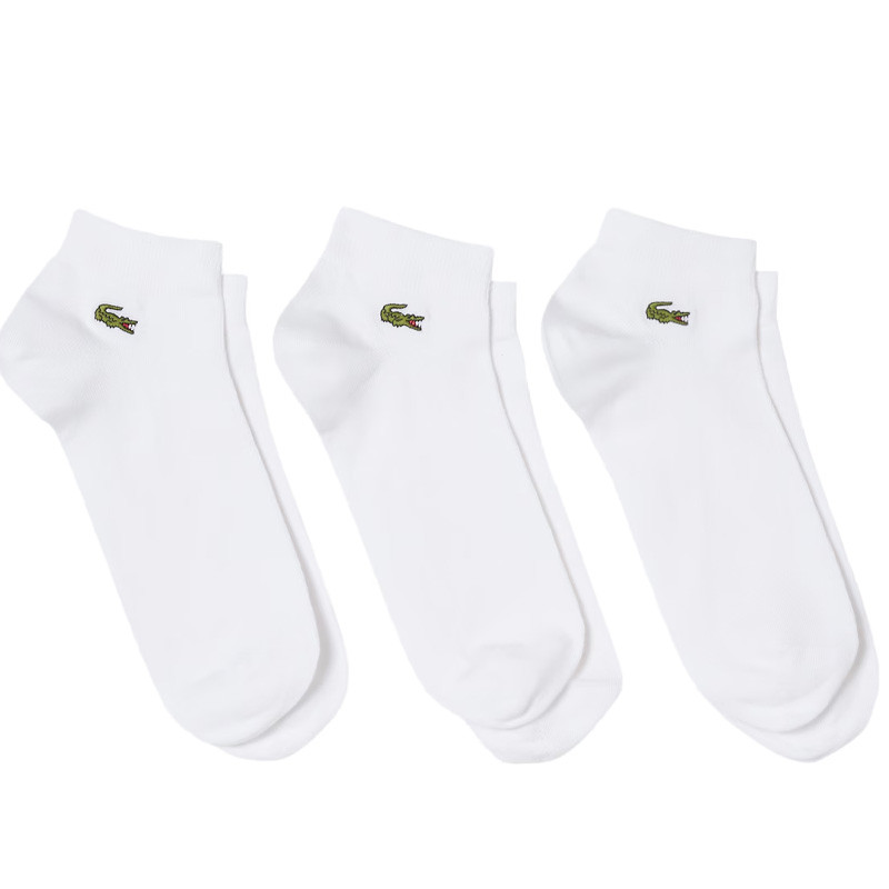 Pack de 3 paires de chaussettes basses Lacoste - Confort et discrétion