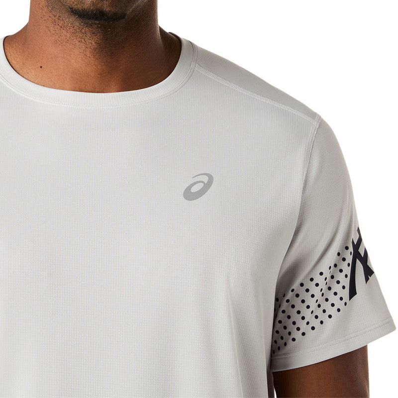 Tee-shirt homme Asics Icon Top gris