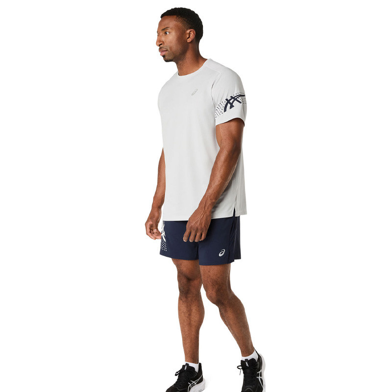 Tee-shirt homme Asics Icon Top gris