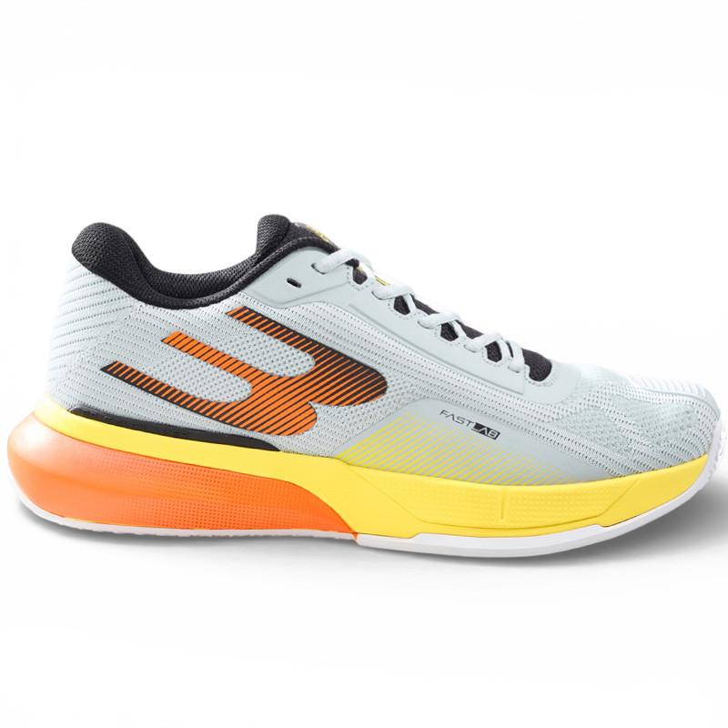 Bullpadel Neuron 26V gris et orange - Chaussures de padel Chingotto