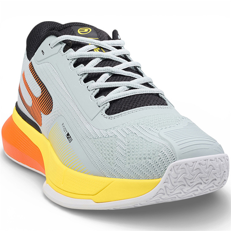 Bullpadel Neuron 26V gris et orange - Chaussures de padel Chingotto