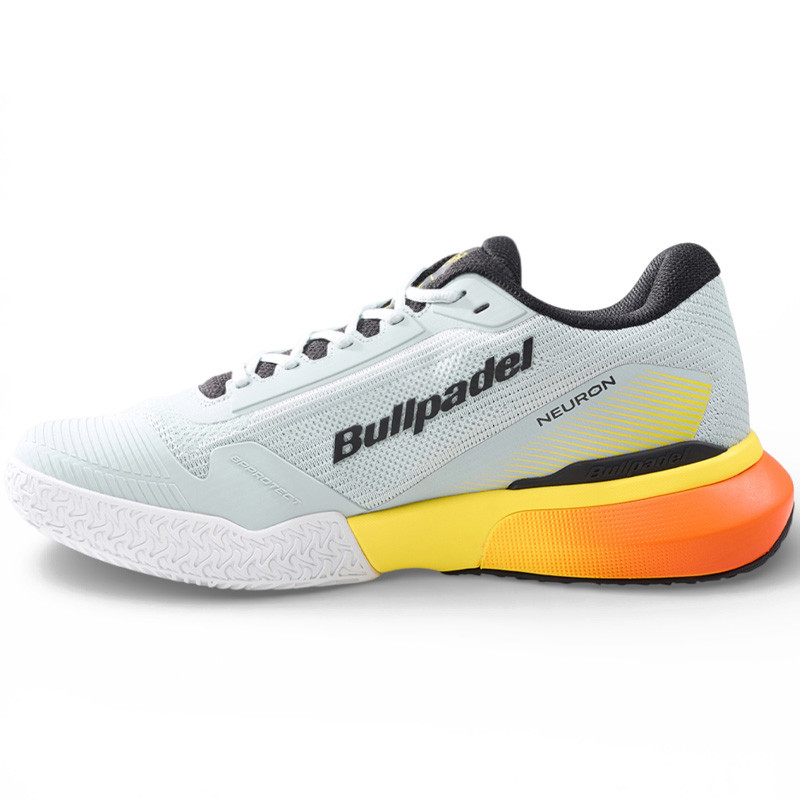 Bullpadel Neuron 26V gris et orange - Chaussures de padel Chingotto
