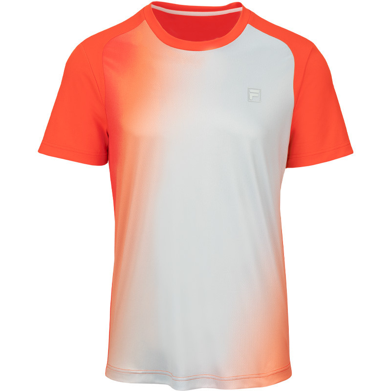 Tee-Shirt Fila Joey vert et rouge - Performance et style audacieux