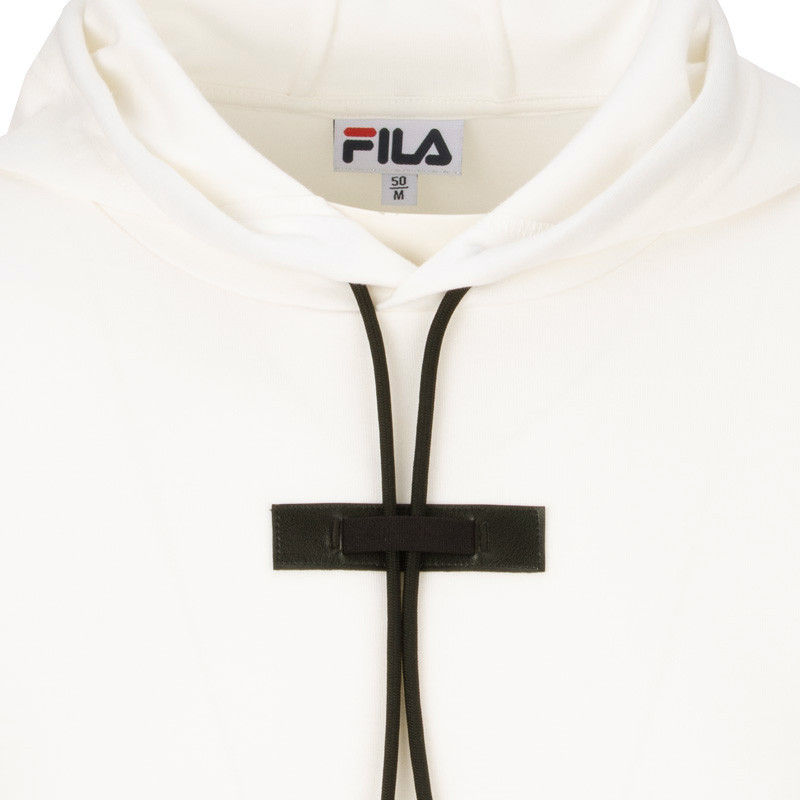 Sweat Hoodie Fila Miko beige - Confort et Style Cross Court
