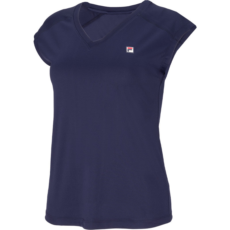 Tee-shirt femme Fila Maria bleu marine