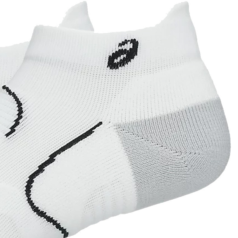 Socquettes Asics Court+ Ankle blanches - Confort et discrétion