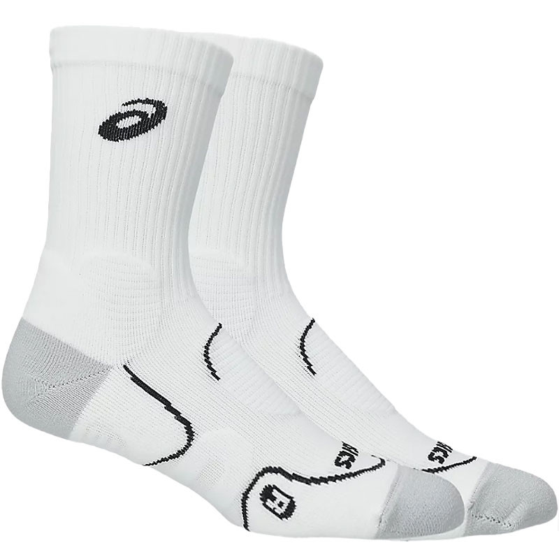 Chaussette de Tennis Asics Court+ Crew blanches