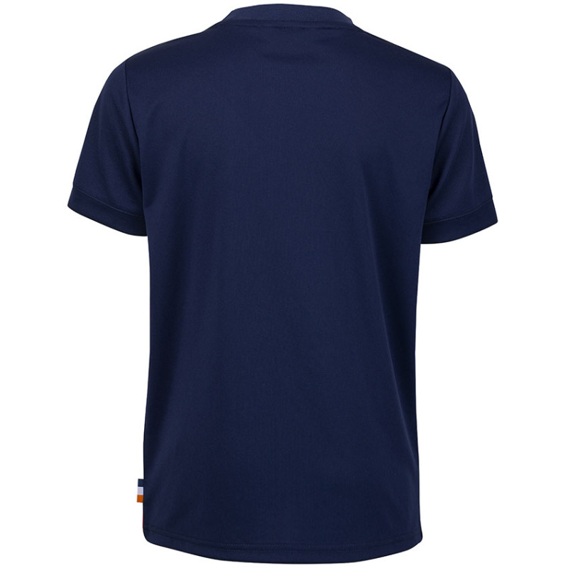 Tee-shirt Performance Roland Garros Kid ocre et bleu