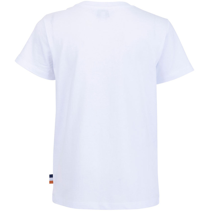 Tee-shirt Roland Garros Kid blanc avec logo raquette