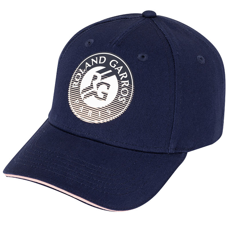 Casquette femme Roland Garros Big Logo bleu marine