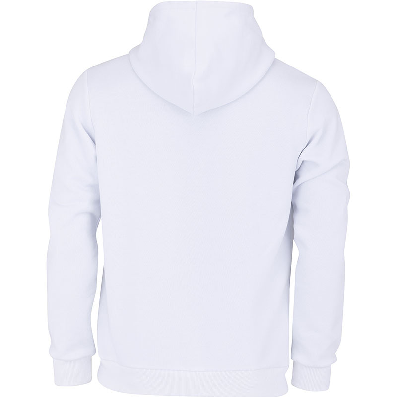 Sweat capuche Roland Garros Big Logo coloris blanc