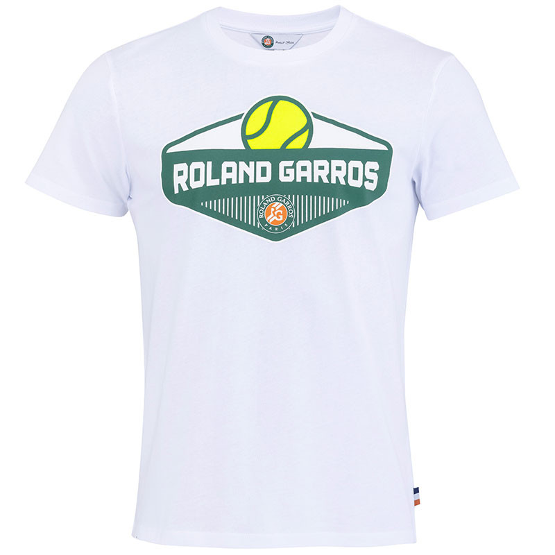 Tee-shirt Roland Garros Graphic blanc et vert