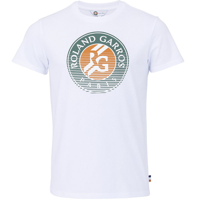 Tee-shirt Roland Garros Big Logo blanc
