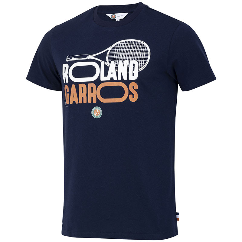 Tee-shirt Roland Garros bleu marine