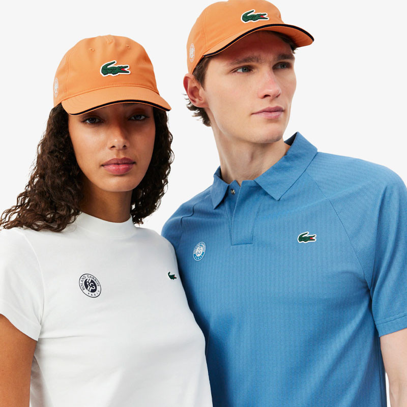 Casquette Lacoste Roland-Garros orange