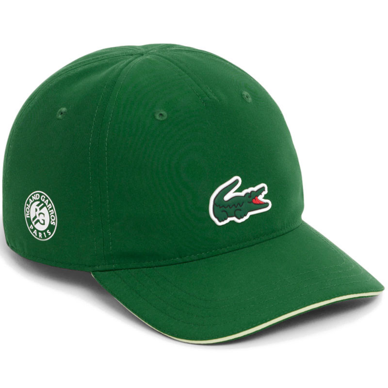 Casquette Lacoste Roland Garros verte