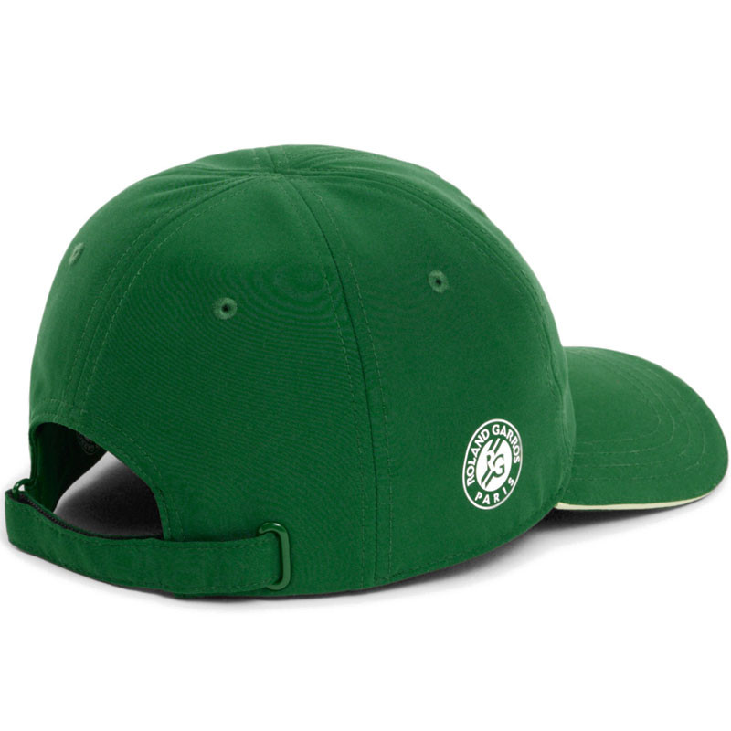 Casquette Lacoste Roland Garros verte