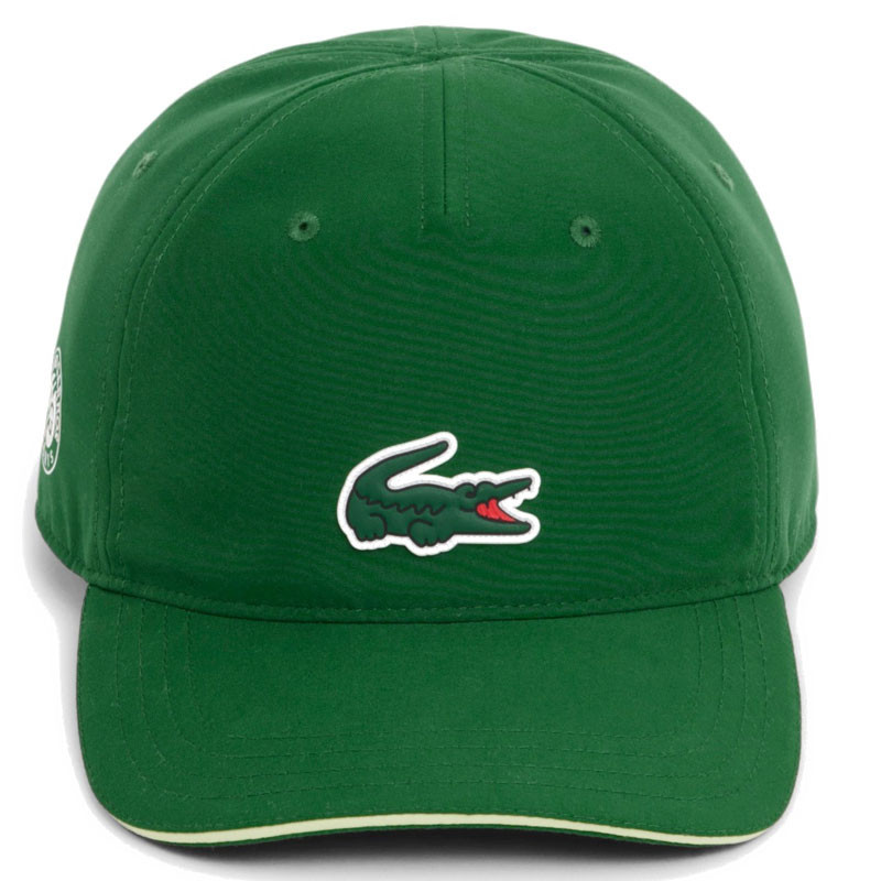 Casquette Lacoste Roland Garros verte