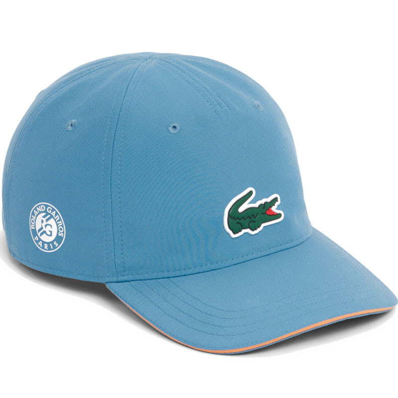 Casquette Lacoste Roland Garros bleue : Performance et style