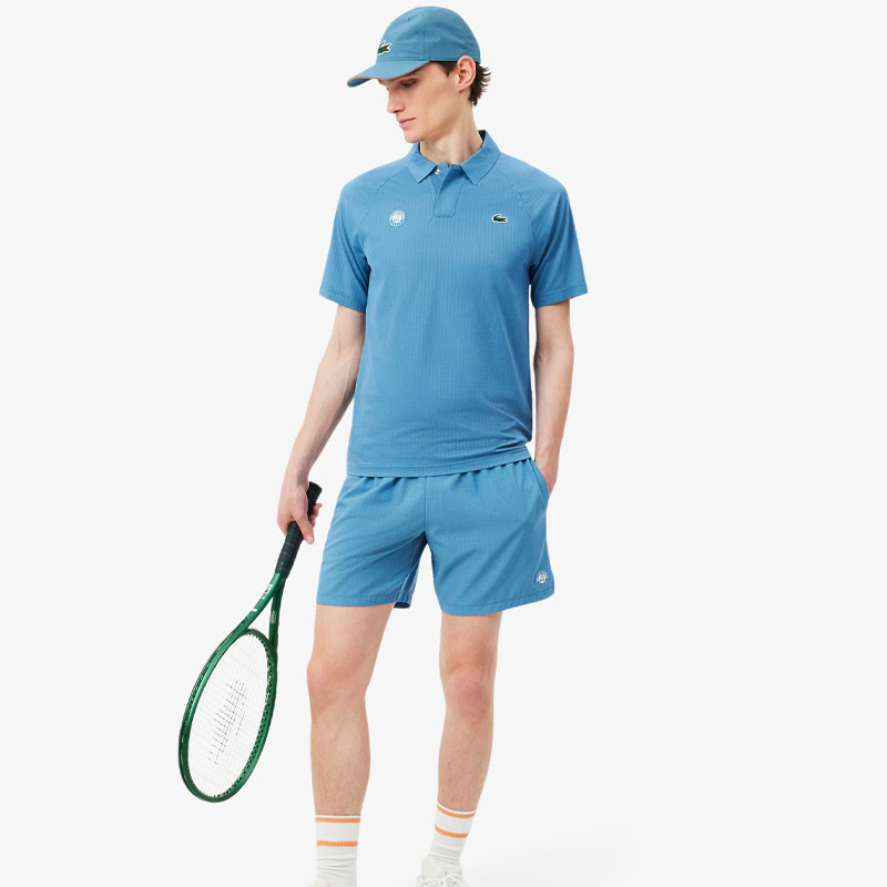 Casquette Lacoste Roland Garros bleue : Performance et style