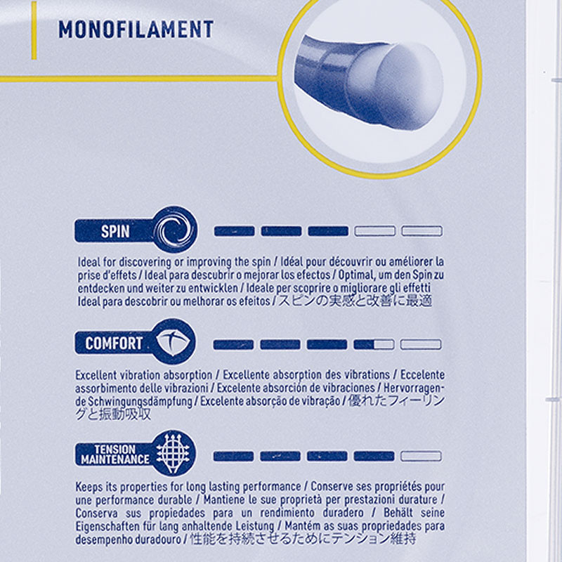 Cordage de tennis Babolat RPM Soft - Nouveau monofilament polyamide