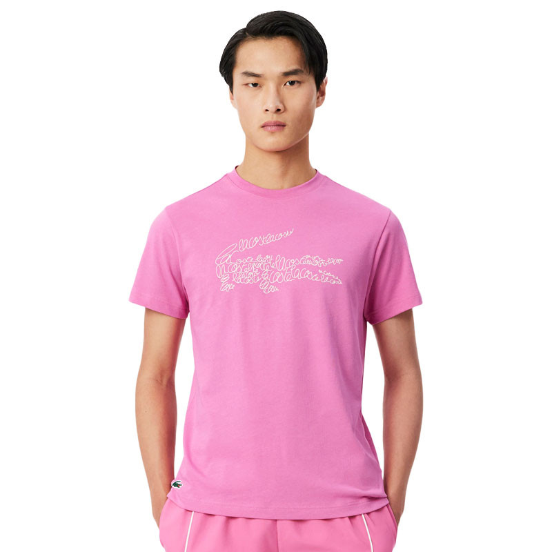 T-shirt Lacoste Sport Ultra-Dry Rose