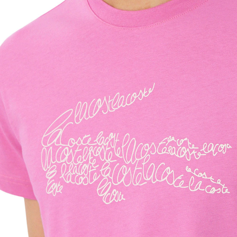 T-shirt Lacoste Sport Ultra-Dry Rose : Performance et audace