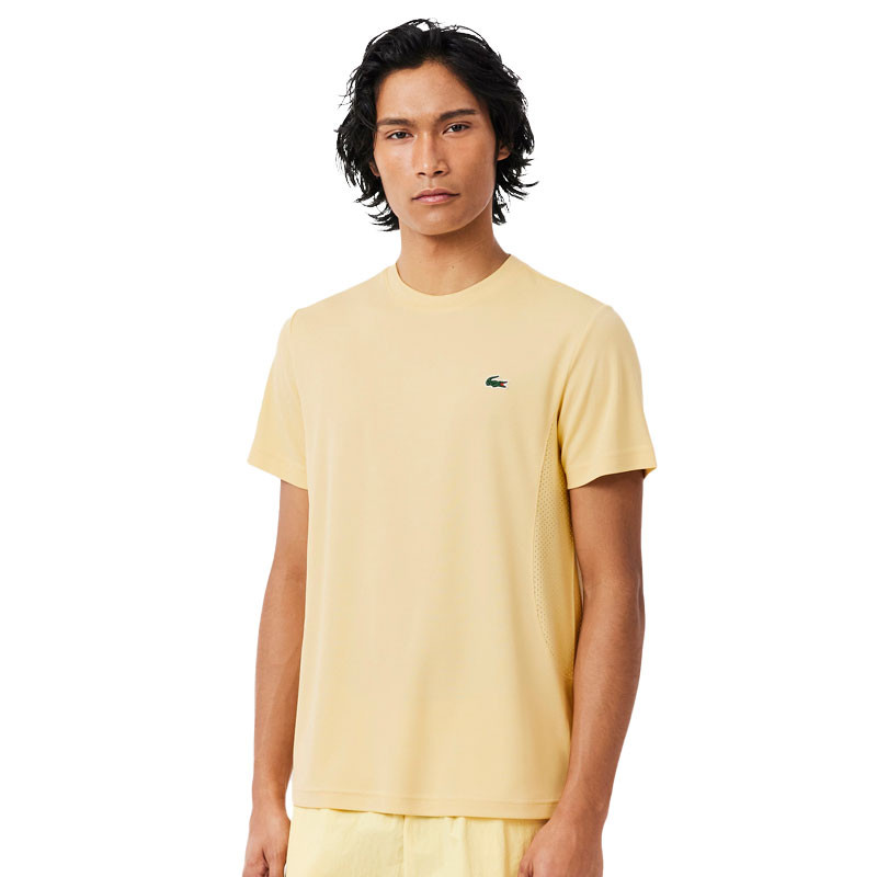 T-shirt Lacoste Tennis x Novak Djokovic jaune