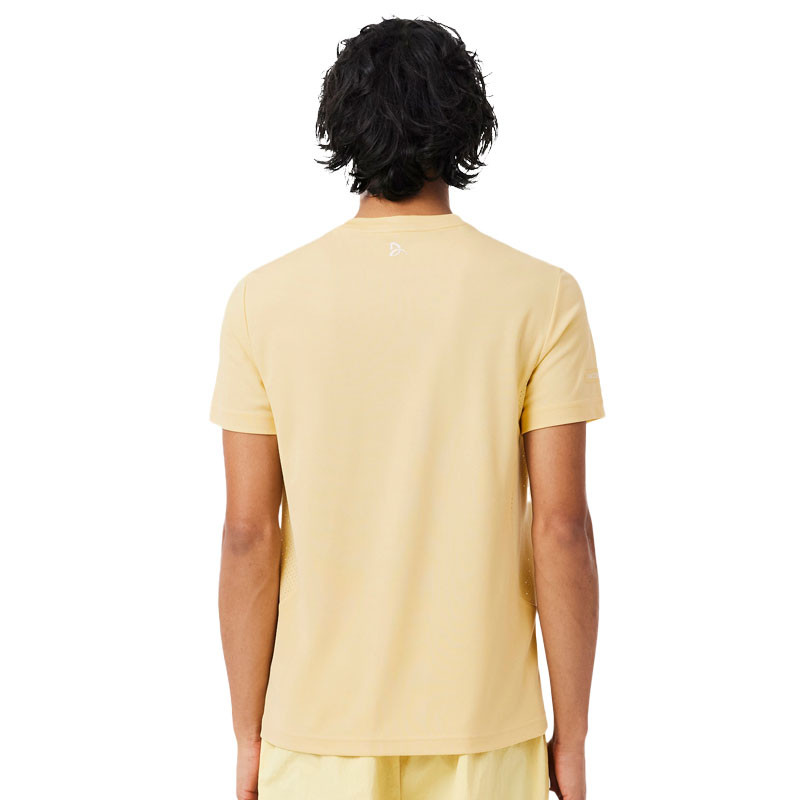 T-shirt Lacoste Tennis x Novak Djokovic jaune