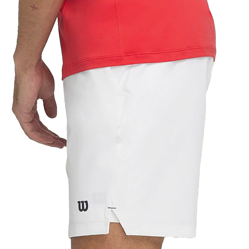 Short de tennis Wilson Team 7" blanc