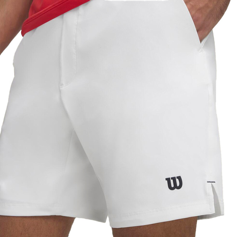 Short de tennis Wilson Team 7" blanc