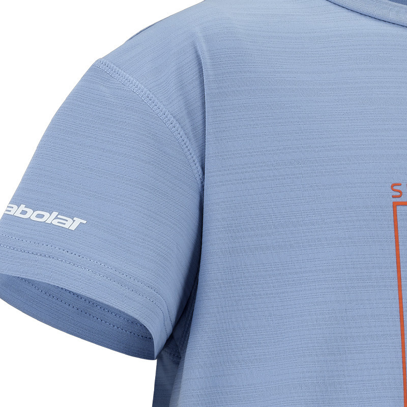 Tee-shirt Babolat Graphique Junior – Style Héritage et Performance