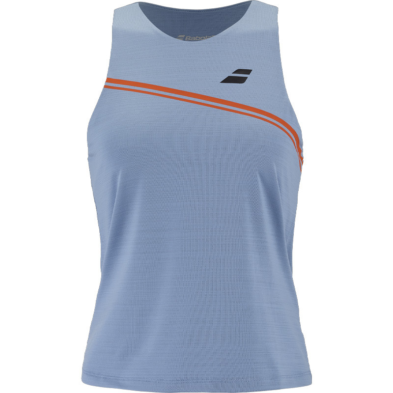 Débardeur de tennis femme Babolat Play bleu lavande