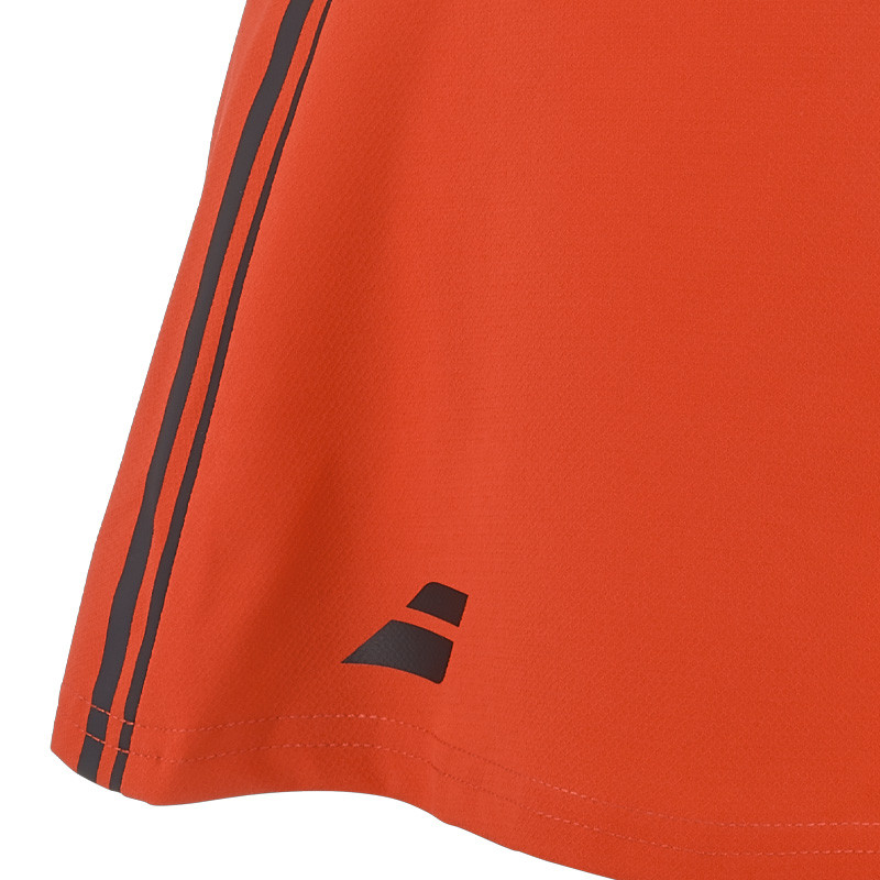 Jupe de tennis Babolat Play Femme Orange – Allure et Performance