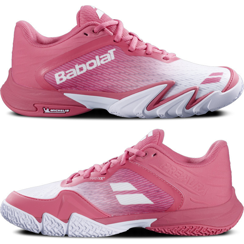 Chaussures de padel femme rose