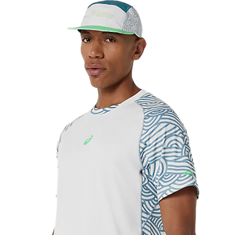 Tee-shirt Asics Padel Court Print Top blanc
