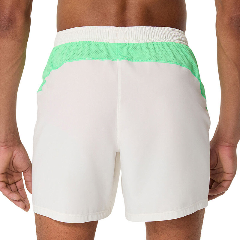 Short de padel homme Asics Court 7 pouces coloris beige clair