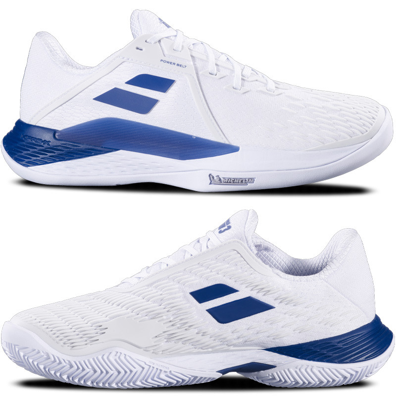 Babolat Propulse Fury 3 Clay blanc-bleu