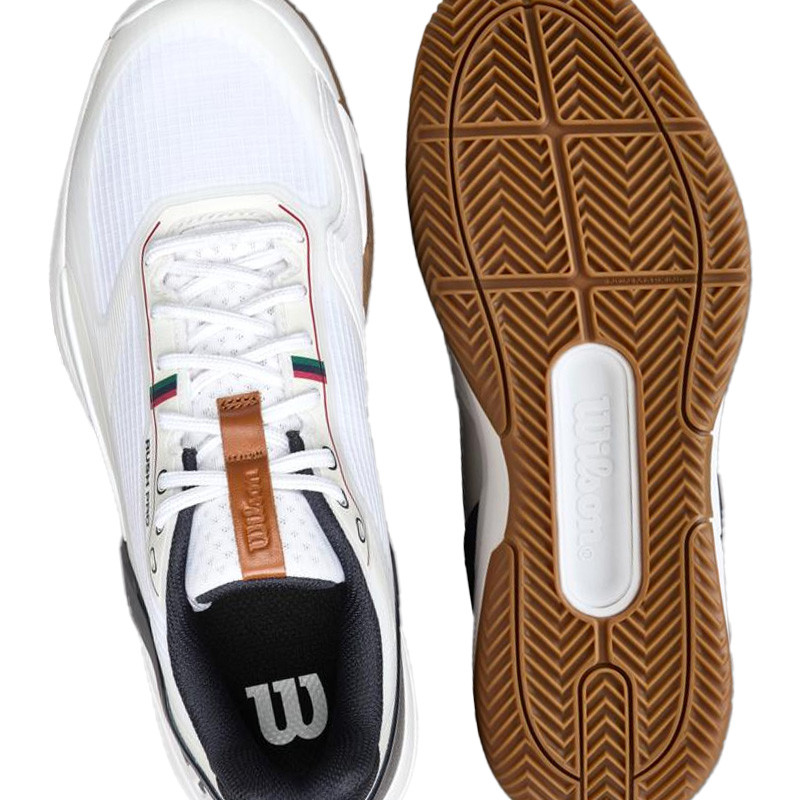 Wilson Rush Pro 5 Clay blanc-marine