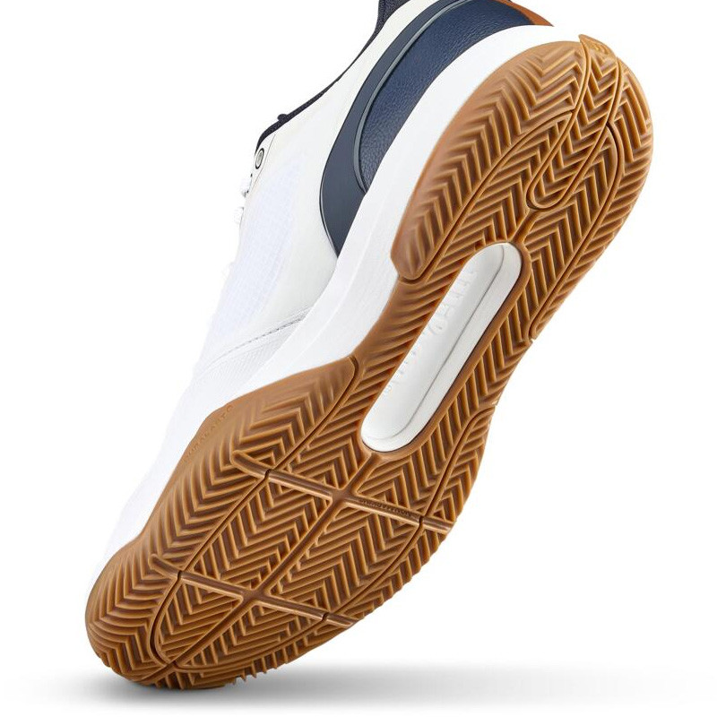 Wilson Rush Pro 5 Clay blanc-marine, Maîtrise et explosivité sur terre