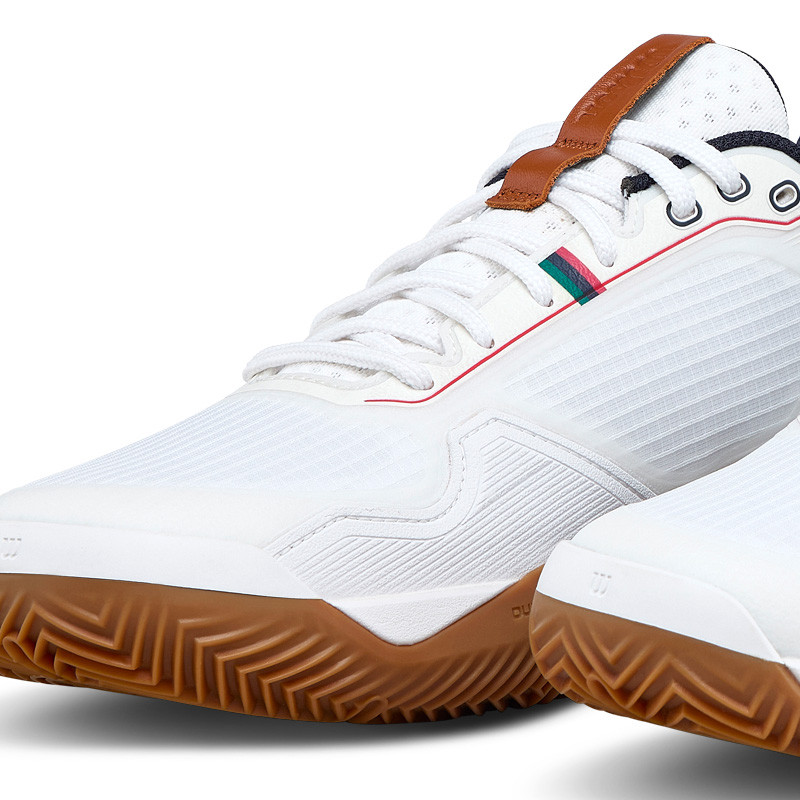 Wilson Rush Pro 5 Clay blanc-marine, Maîtrise et explosivité sur terre