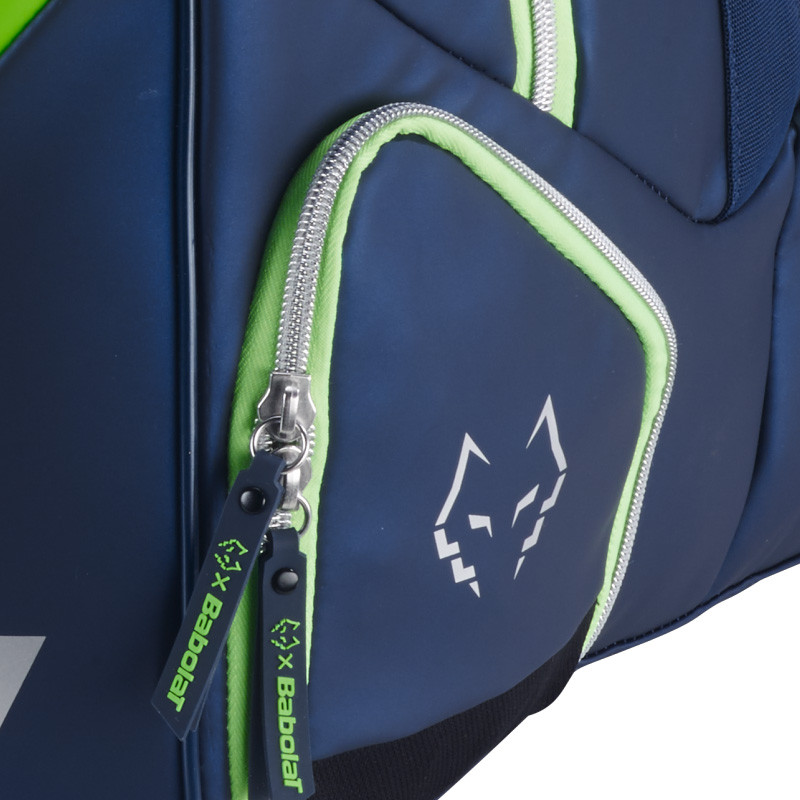 Sac de padel Babolat RH Pro Juan Lebron vert et bleu