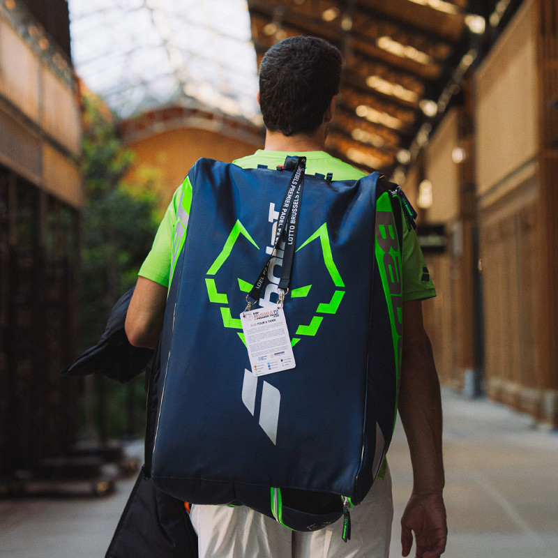 Sac de padel Babolat RH Pro Juan Lebron vert et bleu
