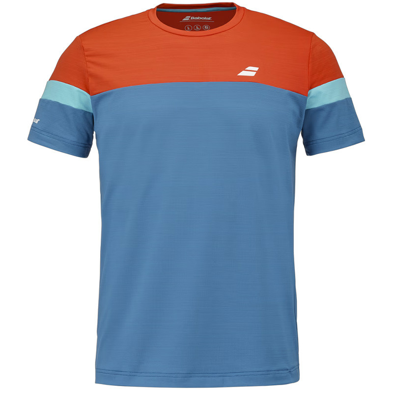 Tee-shirt Babolat Perf Crew bleu-ocre