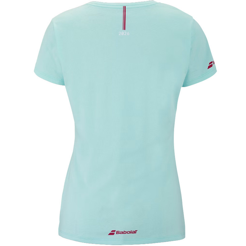 Tee-shirt de tennis femme Babolat Exercise vert, Le Confort et le Style