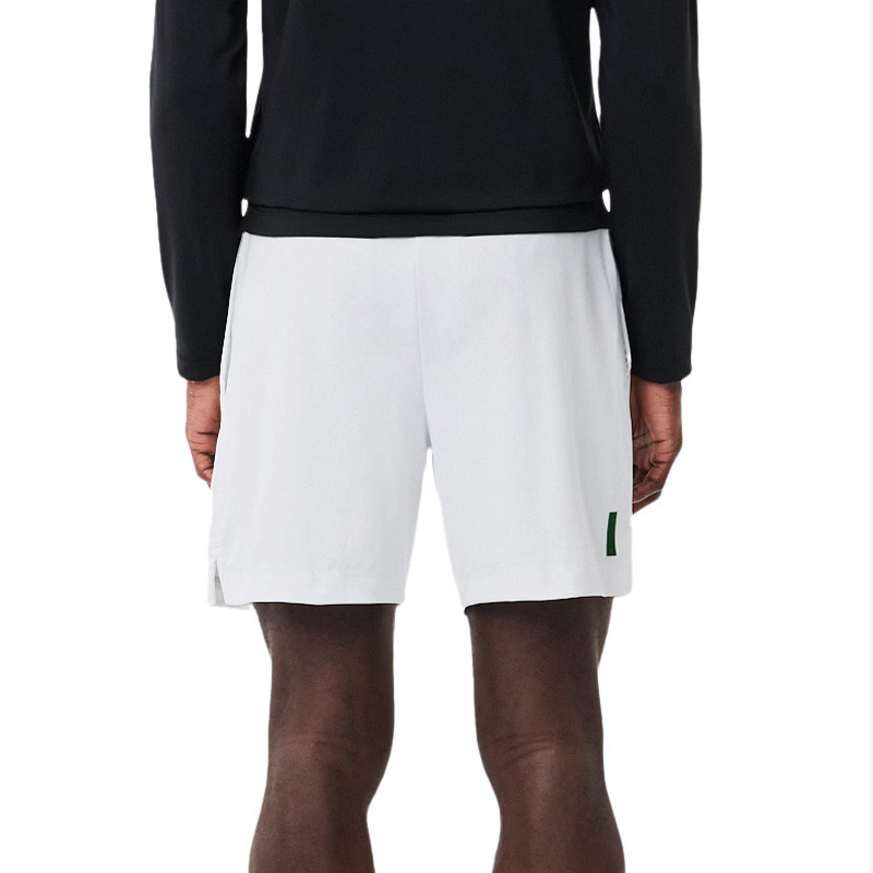 Short Lacoste Sport Regular Ultra Dry blanc
