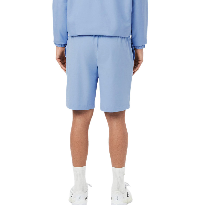 Short de tennis homme Lacoste Regular Fit Ultra Dry bleu lavande